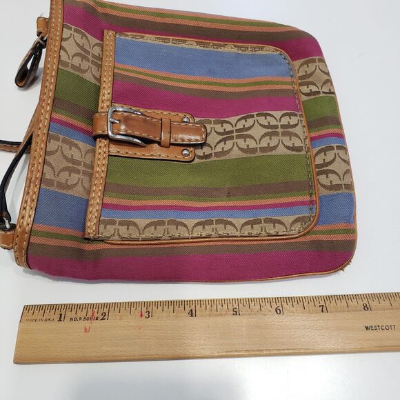 Fossil Slim Profile Cloth Crossbody, Approx. 8 x 8 - Picture 5 of 7
